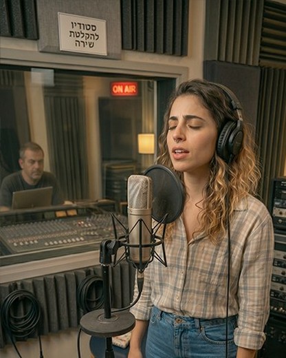 נאיה סול - הקלטה באולפן